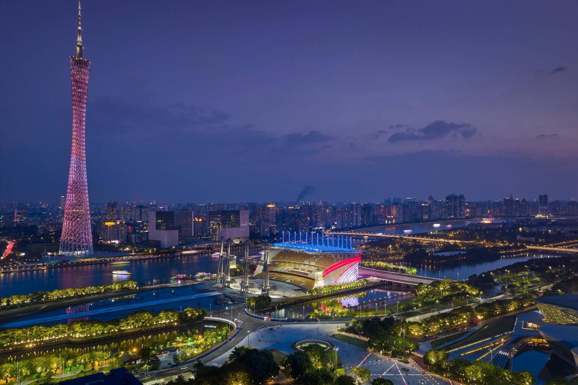 The Ritz-Carlton, Guangzhou Ξενοδοχείο Εξωτερικό φωτογραφία