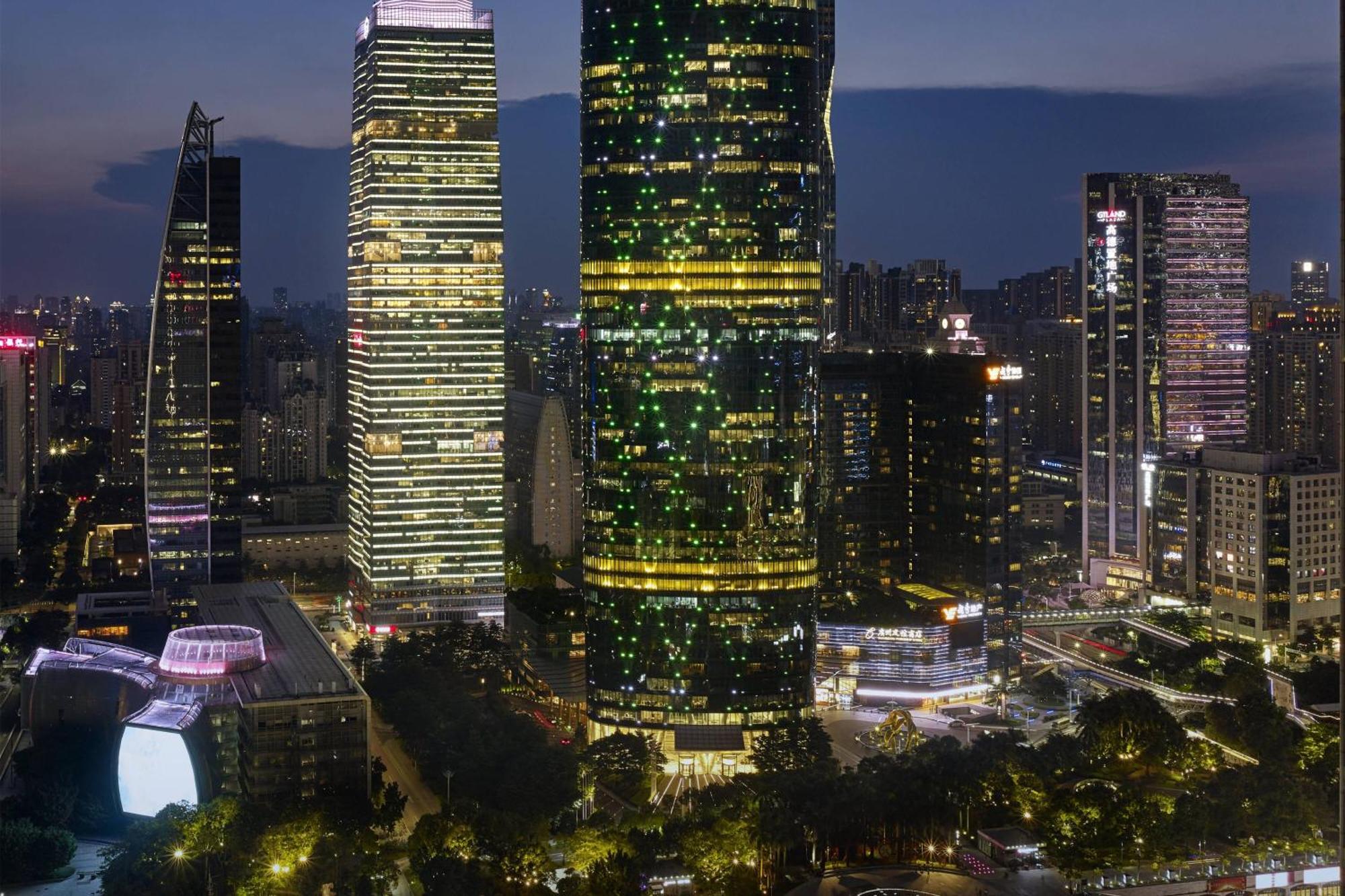 The Ritz-Carlton, Guangzhou Ξενοδοχείο Εξωτερικό φωτογραφία