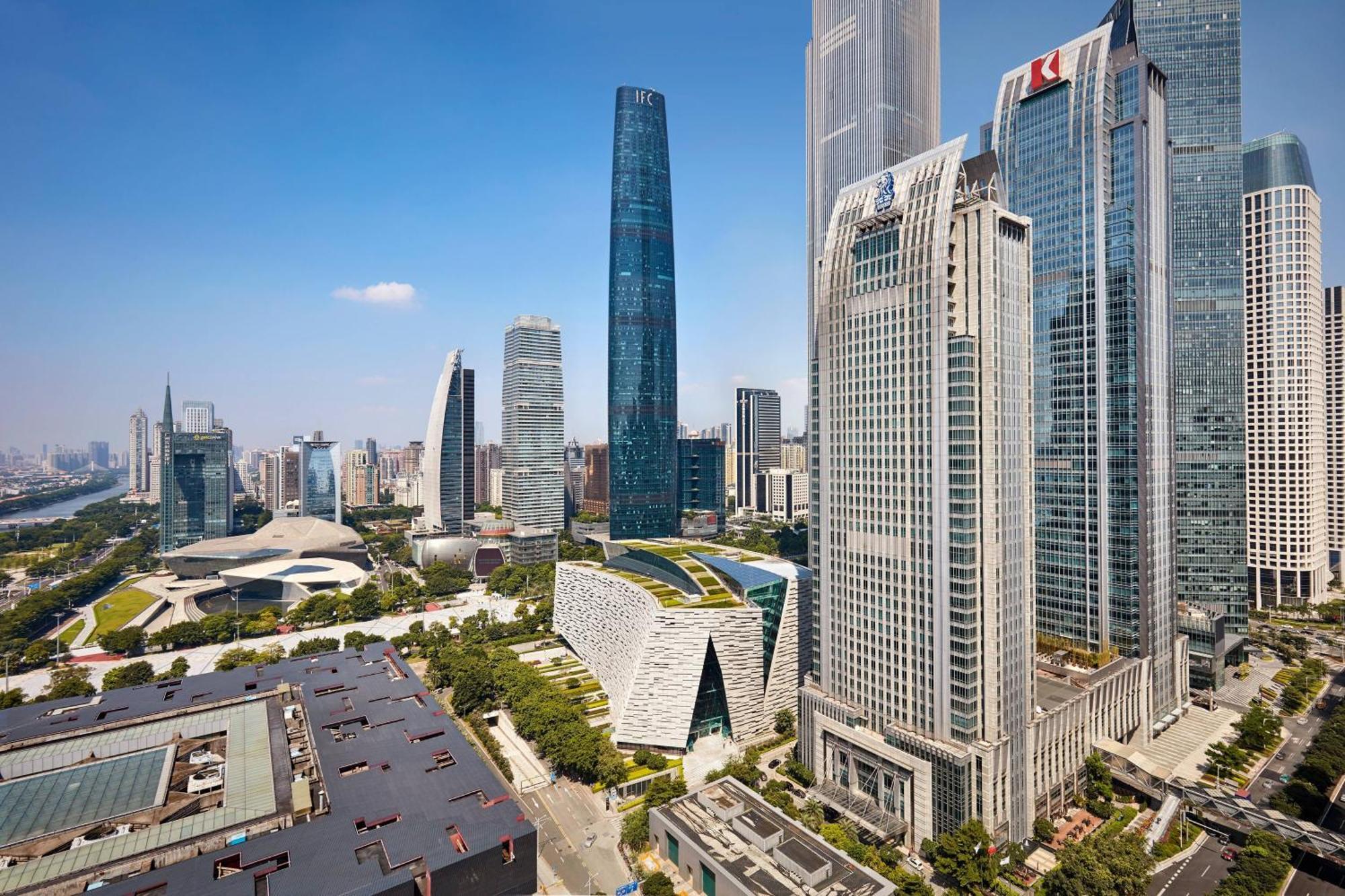 The Ritz-Carlton, Guangzhou Ξενοδοχείο Εξωτερικό φωτογραφία